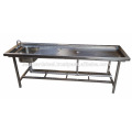 Stainless Steel Folding Autopsy table